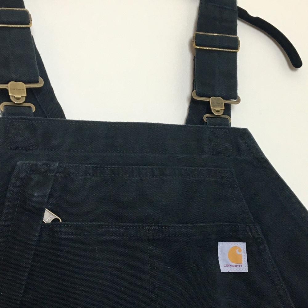 NWOT Black Carhartt Overalls